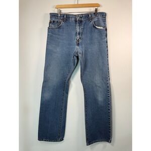 Levi's Jeans Men 36x33 517 Bootcut Blue Medium Wash Chore Work Cowboy RanchEUC
